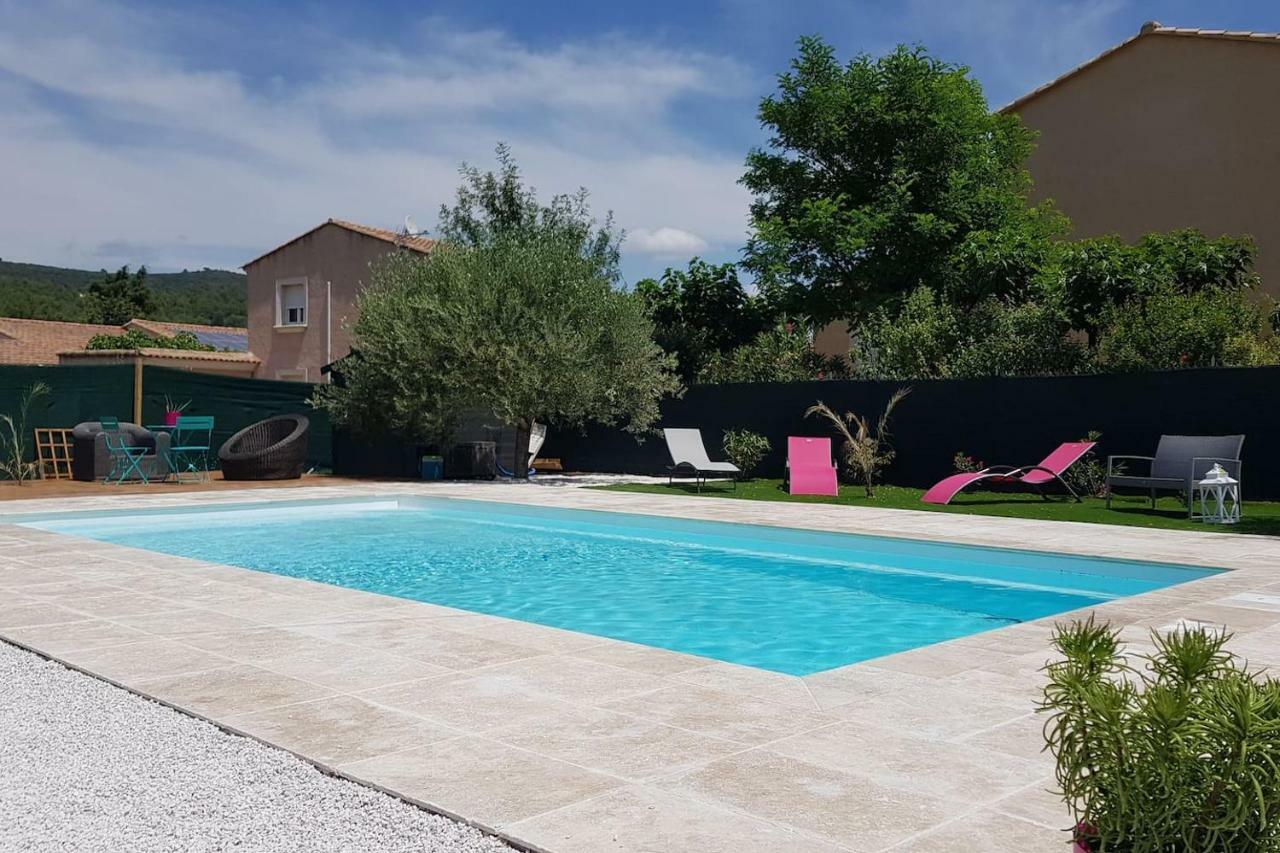Villa Les 2 Oliviers Le Luc Exterior foto